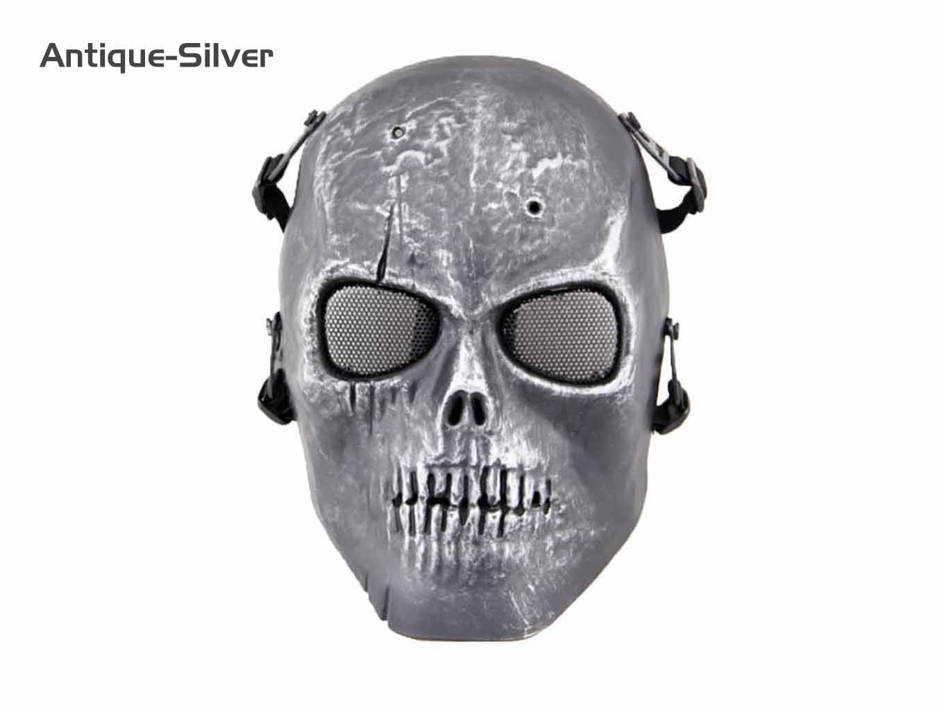 AOLS Face Mask Skeleton I Full Face for Paintball & Airsoft