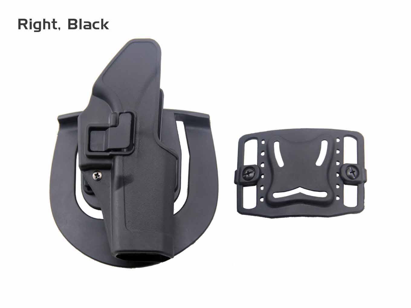 AOLS Tactical Holster CQC For Glock Series Black & Tan