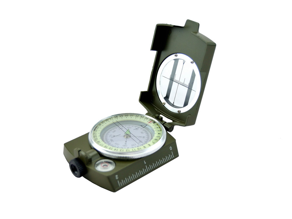 AOLS Classic Military Lensatic (Prismatic) Compass