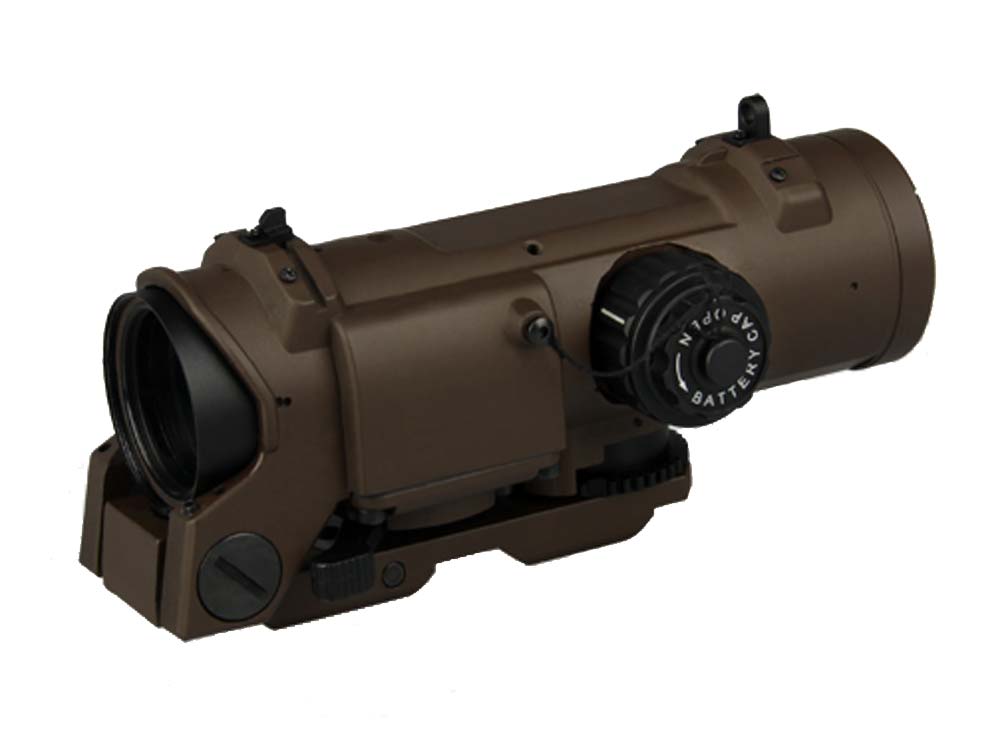 Canis Latrans quick detachable 1X-4X adjustable dual brown sight