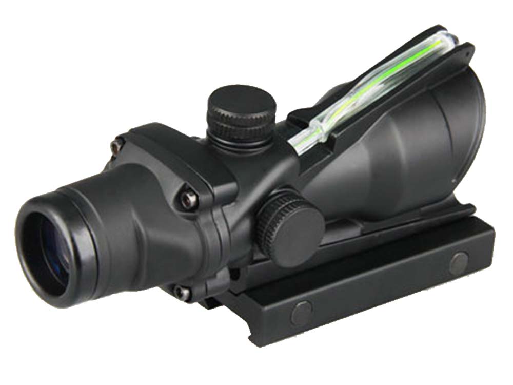 Canis Latrans 4*32ACOG style fiber optical scope，battery free