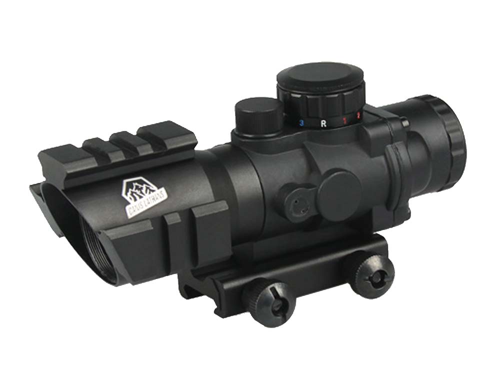 Canis Latrans 4x32 dual ill. Tactical compact scope optic sight