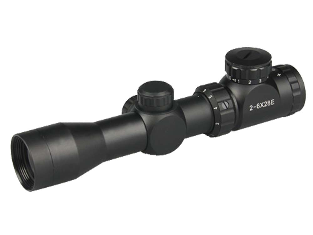 Canis Latrans 2-6X28E Tube rifle scope