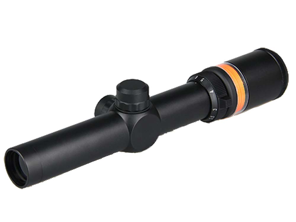 Canis Latrans 1.5-6x24 rifle scope with red fiber