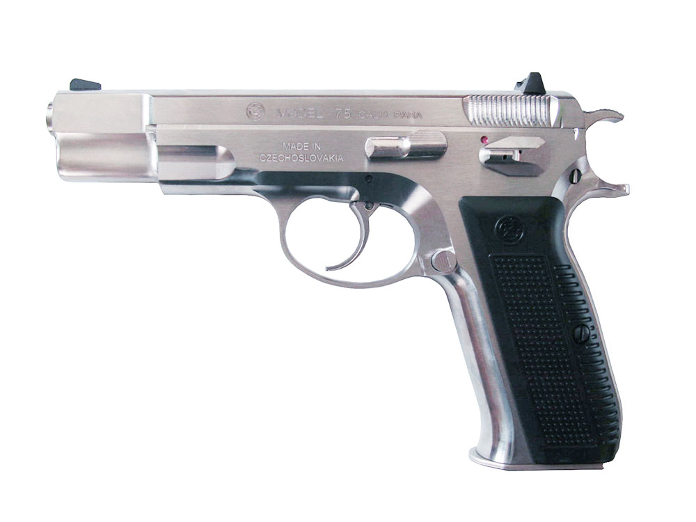 KJW CZ-75 Full CNC Stainless Gas Blowback Custom Limited Edition