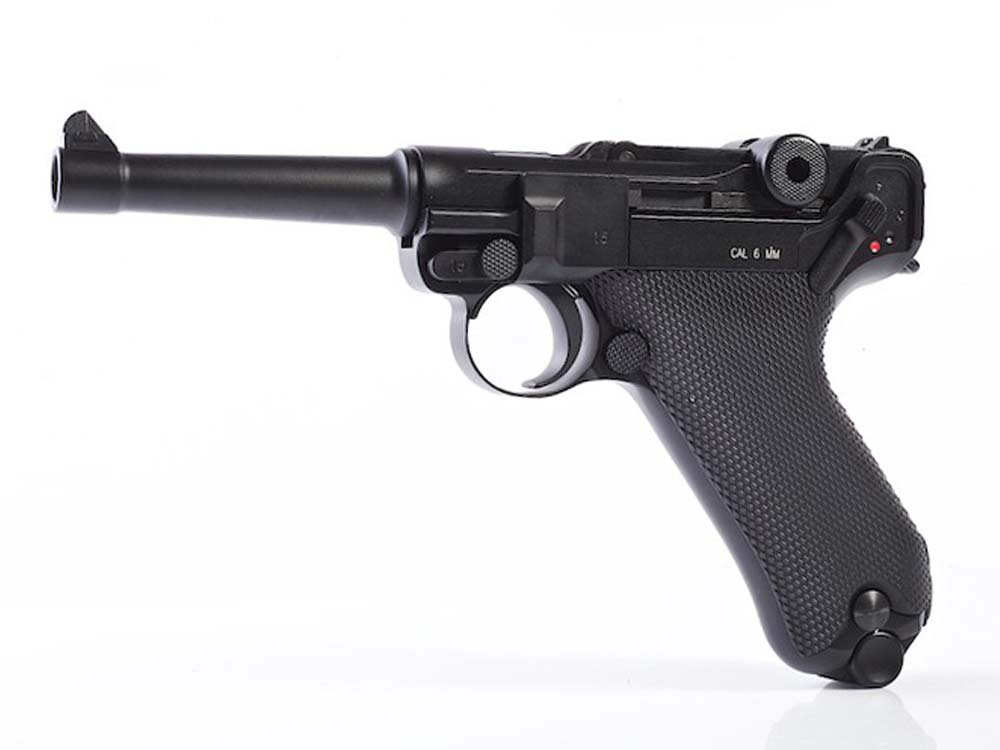 KWC Metal Model KCB-41DHN P08 6mm CO2 GBB Pistol Black