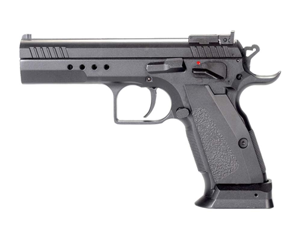 KWC Metal 75 Tactical Model 4.5mm CO2 GBB Pistol Black