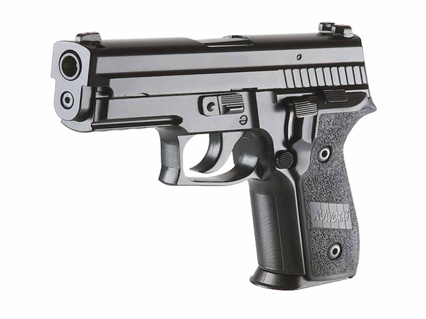 KJW P229 Full Metal Gas Blowback Airsoft Pistol Black