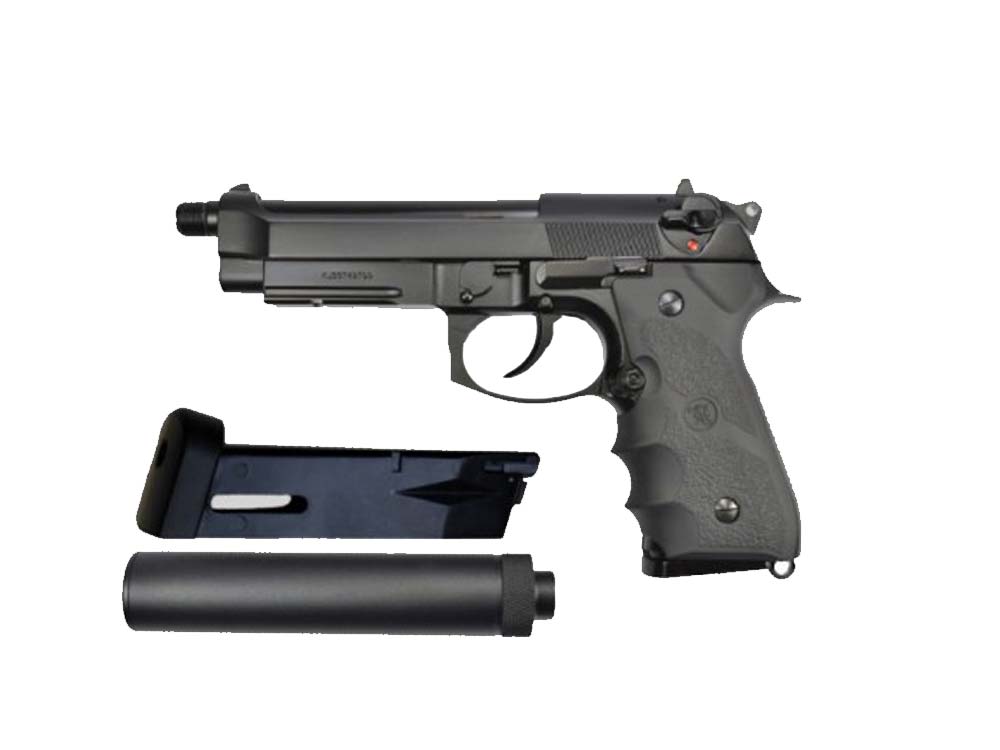 KJ Works M9A1 Dual Co2/Gas Full Metal Airsoft Pistol
