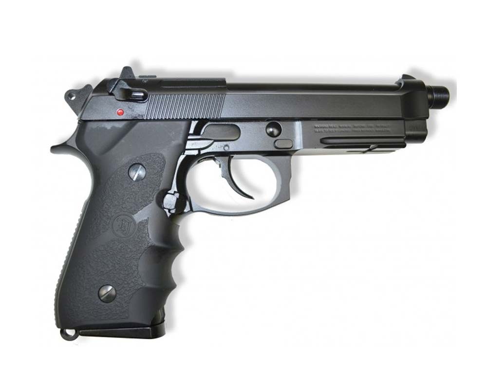 KJW Special M9A1 6mm Gas Blow Back With Silencer Airsoft Pistol
