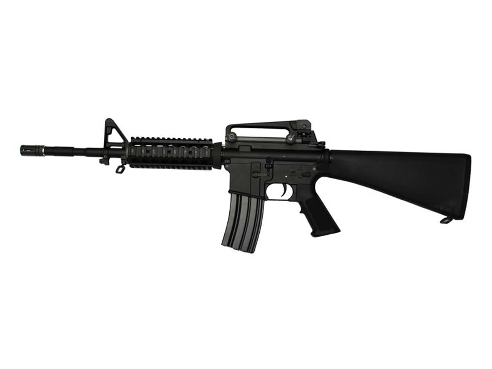 WE Metal SR-16 AEG Assault Rifle (Black)