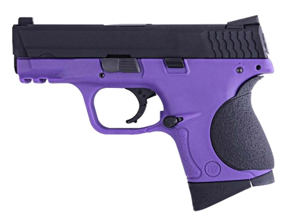 WE Metal Slide M&P Compact Gas Blow Back Pistol Purple
