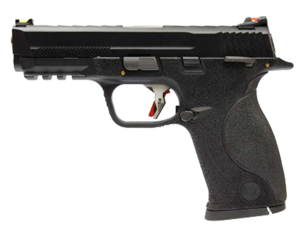 WE BB FORCE T2 A style pistol BK Slide/SV Barrel/BK Frame