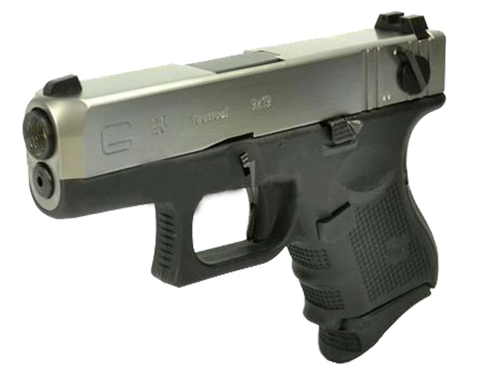 WE Metal Slide G26 GBB Pistol Full Auto + Gen 4 Frame Ver. SV