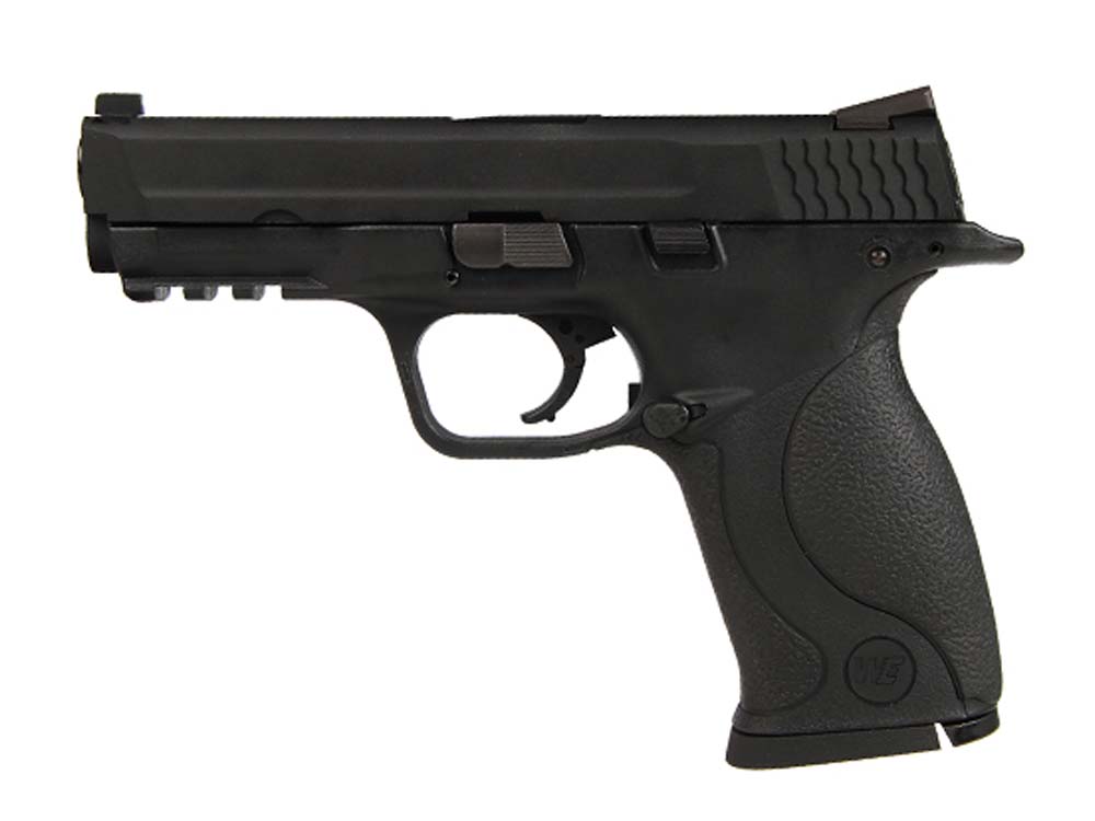 WE Metal Slide M&P Compact GBB Pistol Full Auto w/ 2 Mags BK