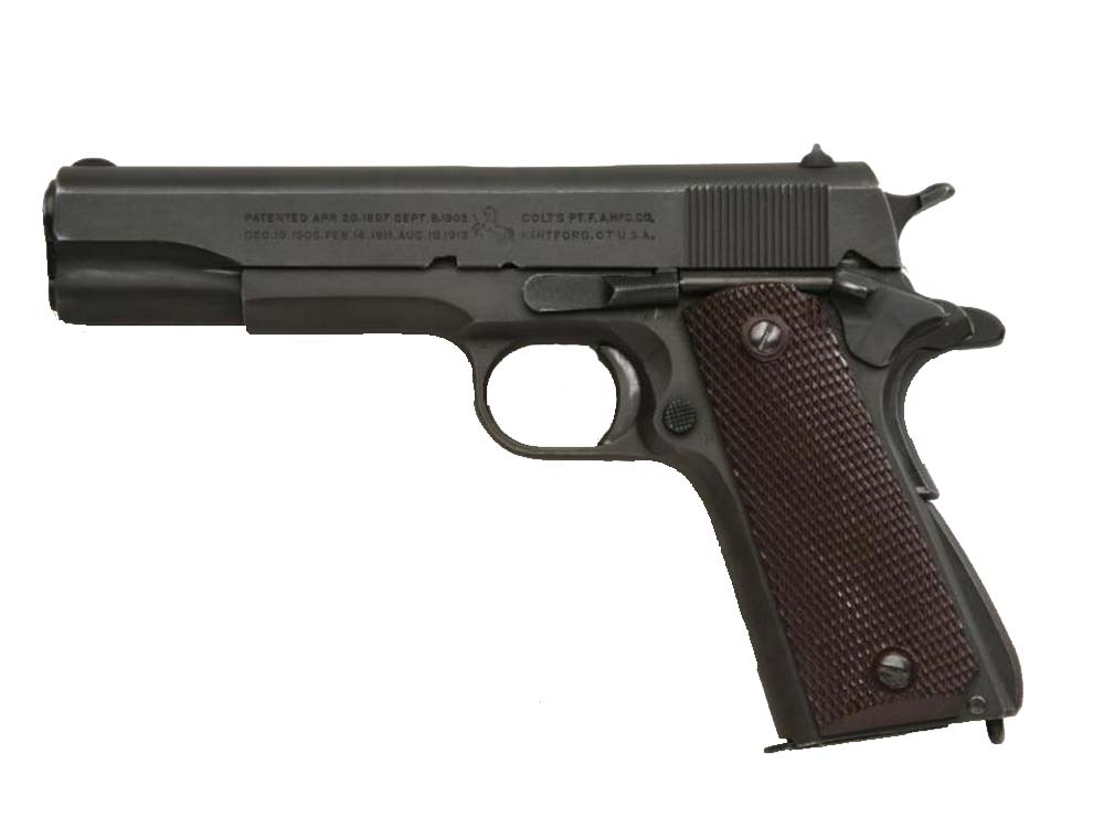 WE Colt M1911A1 Government CAL.45 Full Metal GBB Pistol - BK