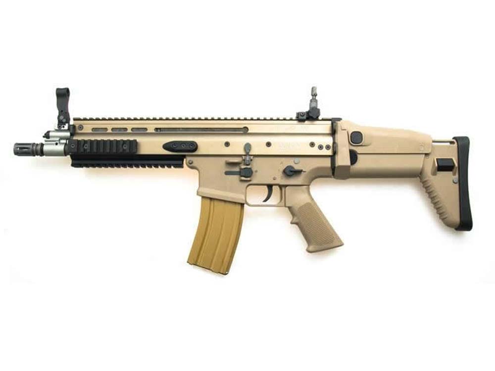 WE MK17 Co2 SCAR TAN Open Bolt H Assault GBB Rifle