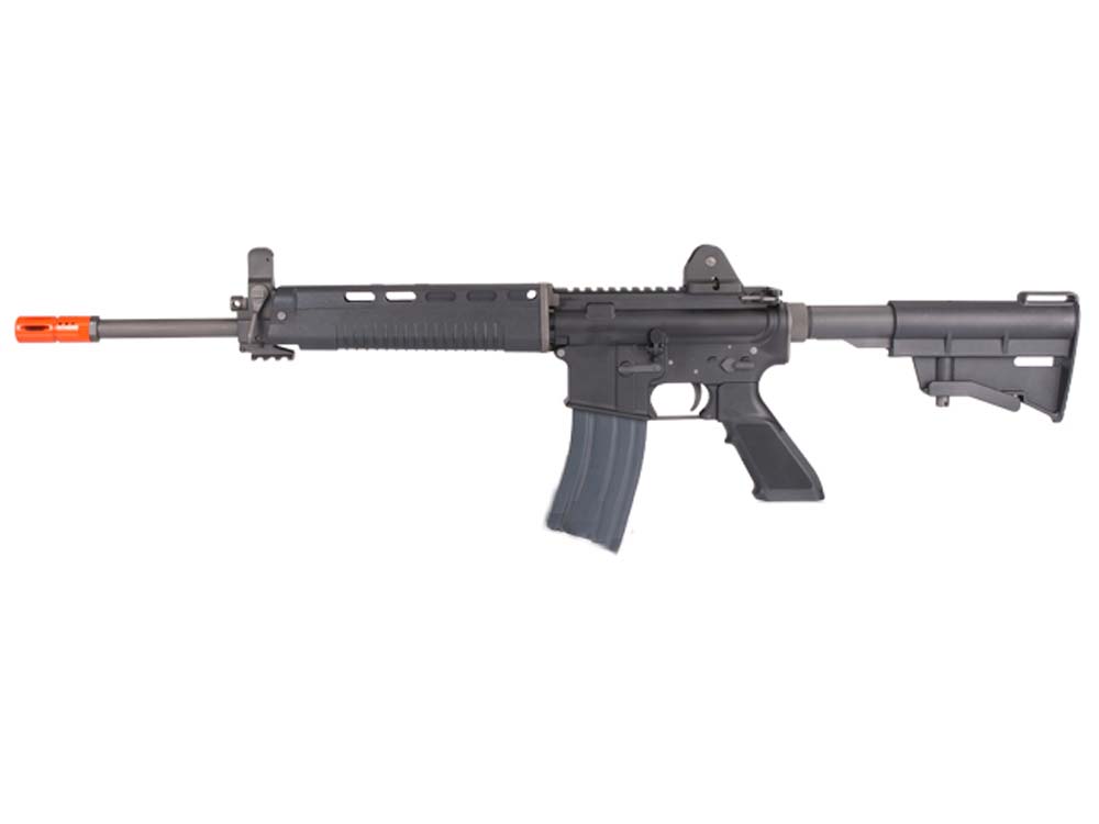 WE Open Bolt Full Metal M4 T91 Carbine Airsoft Gas Blowback GBB