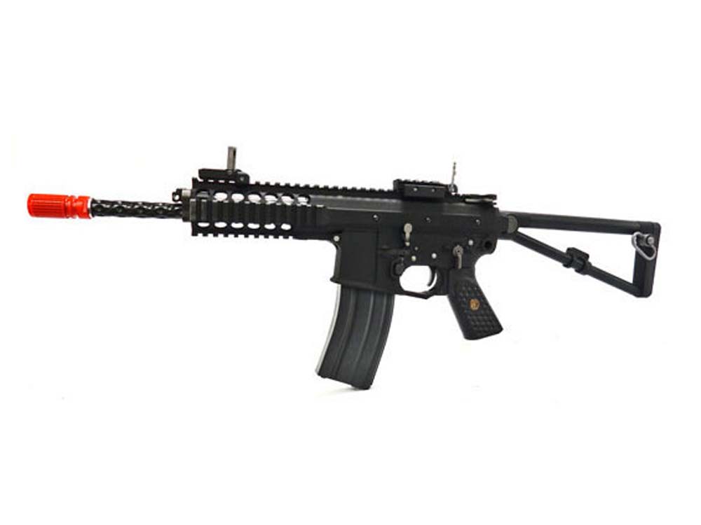 WE PDW 10 Inch Open Bolt 6mm Gas Blow Back Airsoft Rifles