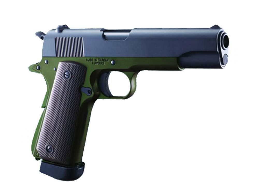 KJW Co2 ODG Full Metal M1911 Single Stack GBB Airsoft Pistols
